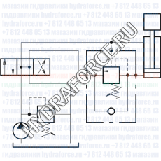 001.449.0X0 (OWC-SE-34-14-X) Тормозной (уравновешивающий, контрбалансный, подпорно-тормозной) клапан удержания нагрузки (Luen, Италия)